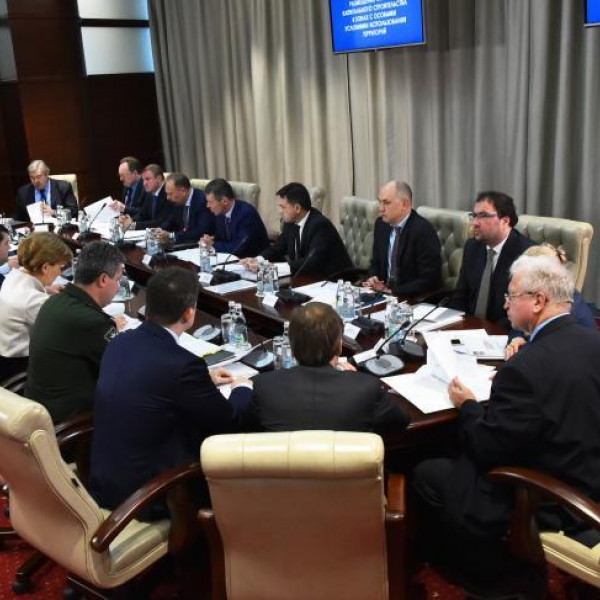 Правительственная делегация в первом России Центре содействия строительству в Подмосковье, 2017 #1
